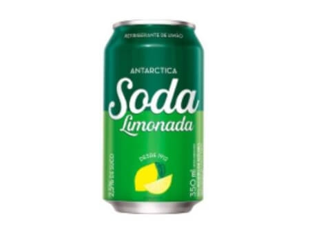Soda Limonada lata